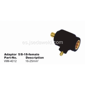 Adaptador de enchufe y receptáculo de junta de cable 5 / 8-18 16-25mm²